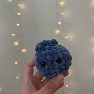 Crochet blueberry